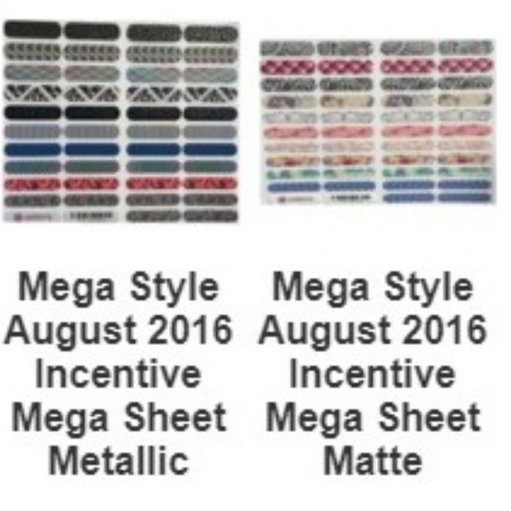 🏳️‍🌈 Jamberry Exclusive Mega Sheet Nail Wraps